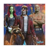 guardians of the galaxy vol 2 galaxy team 40 x 40cm canvas print