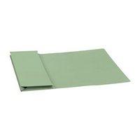 Guildhall Document Wallet Full Flap Capacity 35mm Foolscap (Green) Pack of 50
