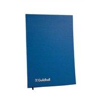 Guildhall 31 Series Account Book with 7 Cash Columns and 80 Pages (Blue)