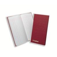 Guildhall Ruled Petty Cash Book with 1 Debit/7 Credit Columns and 80 Pages (Maroon)