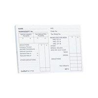 Guildhall PAYE Wages Slips Pad 100 Leaf 89x127mm (Pack 5)