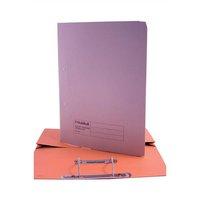 Guildhall Transfer Spring Files with Inside Pocket 38mm Foolscap (Buff) Pack of 25