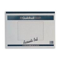 Guildhall Ruled Account Pad with 14 Cash Columns and 60 Pages (Grey)