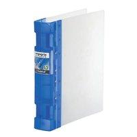 Guildhall GLX Ergogrip Binder Capacity 400 Sheets 4x 2 Prong 55mm A4 Frost Cobalt Blue (Pack 2)