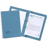 guildhall transfer spring files capacity 38mm foolscap blue pack of 50