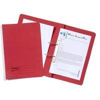 guildhall transfer spring files capacity 38mm foolscap red pack of 50