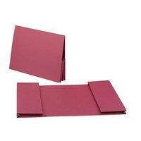 Guildhall Foolscap Double Pocket Manilla Legal Wallet (Red) Pack of 25