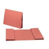 Guildhall Foolscap Double Pocket Manilla Legal Wallet (Orange) Pack of 25