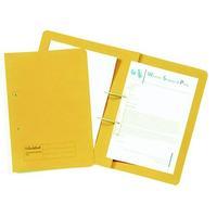 guildhall transfer spring files capacity 38mm foolscap yellow pack of  ...