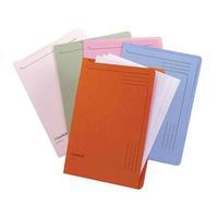 guildhall a4 230gsm 50 sheets capacity slipfile pink ref 4604z pack of ...