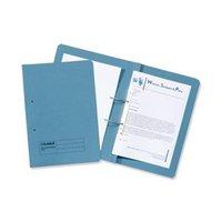 Guildhall Transfer Spring File 420gsm Pocket Foolscap Blue Ref 211/6000Z [Pack 25]
