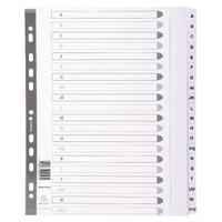 Guildhall Mylar Index A-Z A4 White MWDA-ZZ