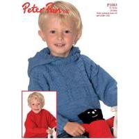 Guernsey Style Sweater in Peter Pan DK (P1083) Digital Version