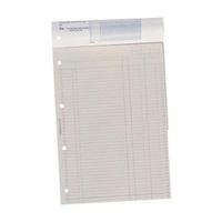 Guildhall A4 Ruled Account Pad with 2 Cash Columns and 60 Pages White