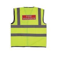 guargian fire ivg fire medium warden high visibility vest ivgsfwvm