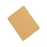 Guildhall Manilla Foolscap Transfer Spring File with Pocket Yellow