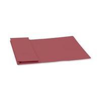 guildhall document wallet full flap capacity 35mm foolscap red pack of