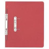 Guildhall Foolscap Spring Transfer File with Back Pocket Red Pack of