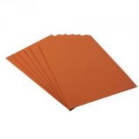 guildhall orange square cut folder pack of 100 fs315 orange