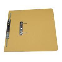 Guildhall Yellow Foolscap Transfer Spiral File Pack of 50 348-YLW