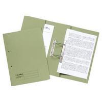 Guildhall Green Foolscap Pocket Spiral File Pack of 25 349-GRN