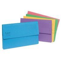 guildhall forever bright assorted document wallet pack of 25 2115000