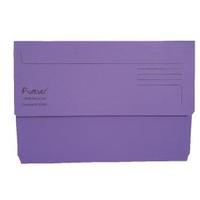 Guildhall Forever Bright Purple Document Wallet Pack of 25 2115005