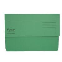 guildhall forever bright green document wallet pack of 25 2115004