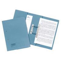 Guildhall Blue Foolscap Heavyweight Pocket Spiral File Pack of 25