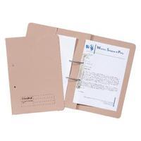 Guildhall Buff Foolscap Heavyweight Pocket Spiral File Pack of 25