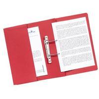 Guildhall Red Foolscap Heavyweight Pocket Spiral File Pack of 25