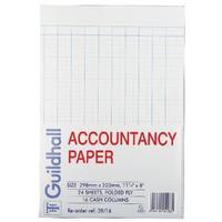 Guildhall Accountancy Paper 16 Cash Columns Pack of 240 3916