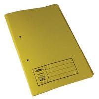 Guildhall Foolscap Yellow Transfer File Pack of 25 346-YLWZ