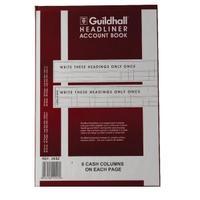 Guildhall Headliner 6 Cash Column Account Book 386 1147