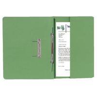 Guildhall Green Foolscap Right Hand Pocket Spiral File Pack of 25