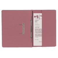 Guildhall Pink Foolscap Right Hand Pocket Spiral File Pack of 25