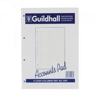 Guildhall Account Pad 6-Column Cash A4 GP6