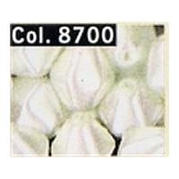 Gutermann Glass Shaped Pearl Craft Beads 8700 Ivory