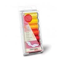 Gutermann Machine Embroidery Rayon 40 Thread Set 200m Sunrise