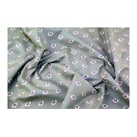 gutermann veros world country chic cottage flower dots poplin quilting ...