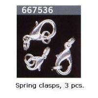 gutermann spring clasp jewellery findings silver