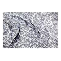 gutermann ring a roses long island wave poplin quilting fabric grey