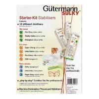 Gutermann Sulky Machine Embroidery Stabiliser Starter Set