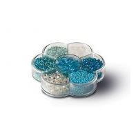 Gutermann Assorted Seed Bead Kit Blue