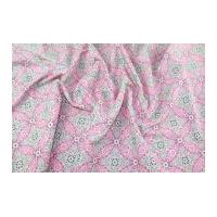 Gutermann Ring a Roses Long Island Garden Poplin Quilting Fabric