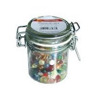 Gutermann Assorted Glass Bead Jar