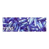 gutermann twisted glass bugle beads 7mm 7230