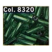 gutermann twisted glass bugle beads 7mm 8320