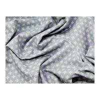 gutermann veros world pemberley poplin quilting fabric blue