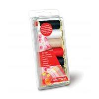 gutermann sew all sewing thread set 100m basic colours